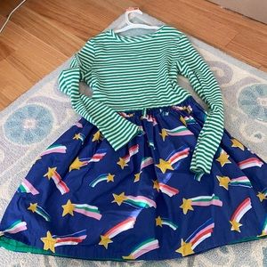 Mini Boden shooting star dress